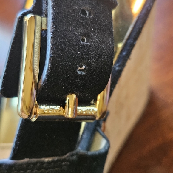 Michael Kors Black Suede Sandals Sz 8.5 - Picture 5 of 5